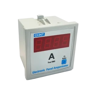 Chint 500626, EAM Serisi, Dijital Ampermetre, 0-9999 Amper Ölçüm Aralığı, 96x96mm