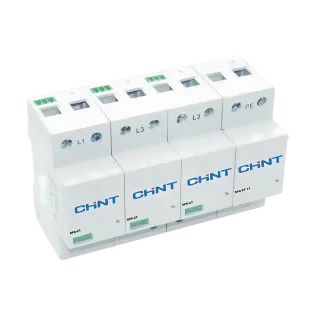 Chint 500954, SPD-CT Serisi, Kartuşlu Tip, AG Parafudr, 3 Kutup+Nötr, Tip 1, B Sınıfı