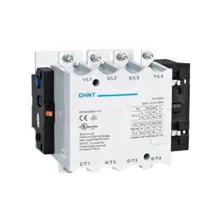 Chint 671434, NC2 Serisi, 115 Amper, 55 kW, 4 Kutuplu, Kontaktör, 220 Volt AC, NC2-115M4