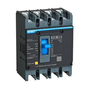 Chint 844291, NXM Serisi, 100 Amper, 4 Kutuplu, 50 kA, Kompakt Şalter, NXM-125H/4300B