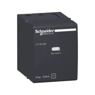 Schneider Electric 16317, C1 Nötr-350, PRD1r ve PRD1r 25r AG Parafudrları İçin Nötr Kartuşu