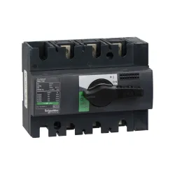 Schneider Electric 28912, ComPact INS, 160 Amper, 3 Kutuplu, Siyah Yük Ayırıcı, 20 kA, INS160