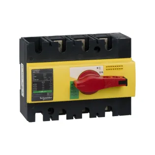 Schneider Electric 28924, ComPact INS, 100 Amper, 3 Kutuplu, Kırmızı-Sarı Yük Ayırıcı, 20 kA, INS100