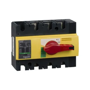 Schneider Electric 28928, ComPact INS, 160 Amper, 3 Kutuplu, Kırmızı-Sarı Yük Ayırıcı, 20 kA, INS160