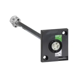 Schneider Electric 28943, ComPact INS, INS40-INS160 Yük Ayırıcılar için Yandan Uzatmalı Siyah Döner Kurma Kolu