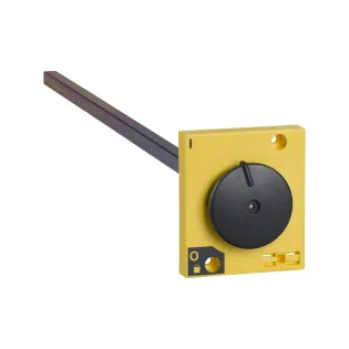 Schneider Electric 31058, ComPact INS, INS250 Yük Ayırıcılar için Yandan Uzatmalı Kırmızı-Sarı Döner Kurma Kolu