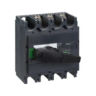 Schneider Electric 31110, ComPact INS, 400 Amper, 3 Kutuplu, Siyah Yük Ayırıcı, 50 kA, INS400