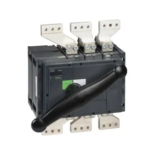 Schneider Electric 31338, ComPact INS, 2000 Amper, 3 Kutuplu, Siyah Yük Ayırıcı, 105 kA, INS2000