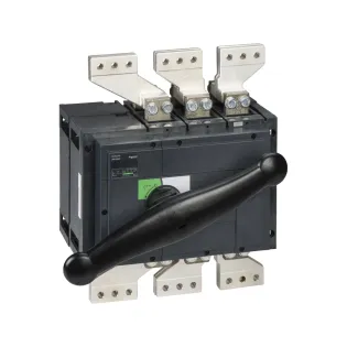 Schneider Electric 31340, ComPact INS, 2500 Amper, 3 Kutuplu, Siyah Yük Ayırıcı, 105 kA, INS2500