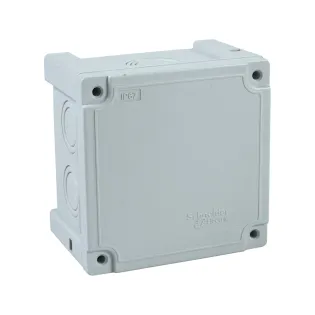 Schneider Electric 3472-730-0600, Termo Plastik Dağıtıcı Buat, Kare, 70x70x47mm, Alev Yaymayan, IP67