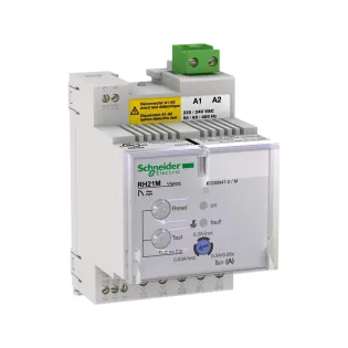 Schneider Electric 56163, VigiRex, RH21M 30-300mA Kaçak Akım Algılama Rölesi, Gecikme Ayarlı, 220-240 V AC