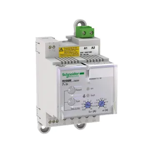 Schneider Electric 56173, VigiRex, RH99M 30mA-30A Kaçak Akım Algılama Rölesi, Gecikme Ayarlı, 220-240 V AC