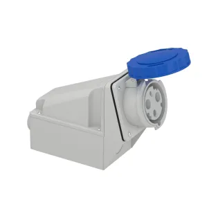 Schneider Electric 81178, Pratika, 3x63 Amper, 2P+T, Düz Makine Prizi, Vida Bağlantılı, IP67