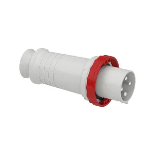 Schneider Electric 81394, Pratika, 4x125 Amper, 3P+T, Düz Fiş, Vida Bağlantılı, IP67