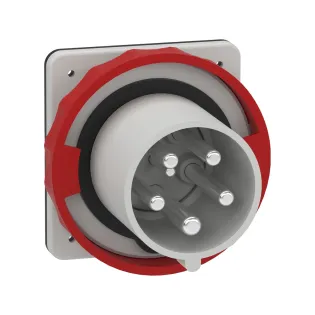 Schneider Electric 81883, Pratika, 5x63 Amper, 3P+N+T, Düz Makine Fişi, Vida Bağlantılı, IP67