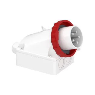 Schneider Electric 83571, Pratika, 5x32 Amper, 3P+N+T, Duvar Fişi, Vida Bağlantılı, IP67