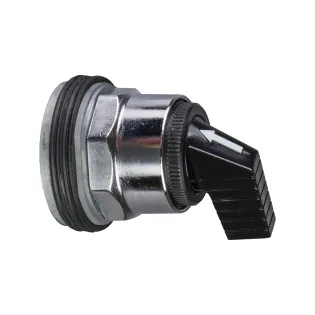 Schneider Electric 9001KS43FB, Harmony Stil 9, Siyah, Mandal Buton, 1-0-2 Konumlu, Kontaklar Harici Olarak Alınmalıdır, 30mm