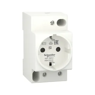 Schneider Electric A9A15310, Acti 9 iPC, 16 Amper, 2P+E, Ray Tipi Priz
