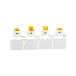 Schneider Electric A9A26981, Acti 9 iC60 ve Acti 9 iID İçin Vida Koruyucu(20x4 Kutup, Kesilebilir)