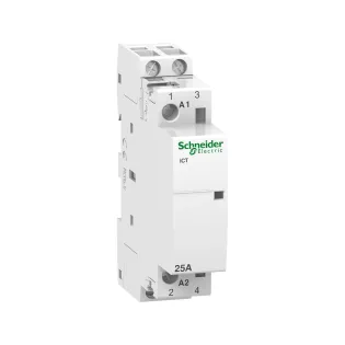 Schneider Electric A9C20732, Acti9 iCT, 25 Amper, 2NA, Sessiz Kontaktör, 230-240 Volt AC