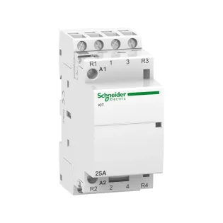 Schneider Electric A9C20838, Acti9 iCT, 25 Amper, 2NA+2NK, Sessiz Kontaktör, 230-240 Volt AC