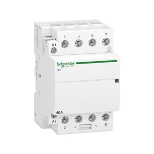 Schneider Electric A9C20844, Acti9 iCT, 40 Amper, 4NA, Sessiz Kontaktör, 230-240 Volt AC