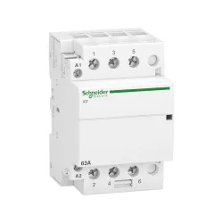 Schneider Electric A9C20863, Acti9 iCT, 63 Amper, 3NA, Sessiz Kontaktör, 230-240 Volt AC