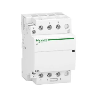Schneider Electric A9C20863, Acti9 iCT, 63 Amper, 3NA, Sessiz Kontaktör, 230-240 Volt AC