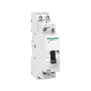 Schneider Electric A9C21732, Acti9 iCT, 25 Amper, 2NA, Sessiz Kontaktör, 230-240 Volt AC