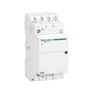 Schneider Electric A9C22813, Acti9 iCT, 16Amper, 3NA, Sessiz Kontaktör, 230-240 Volt AC