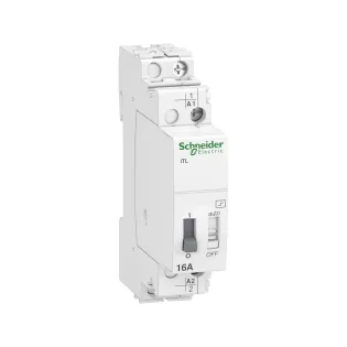 Schneider Electric A9C30811, Acti 9 iTL, 16 Amper, Darbe Akım Rölesi, 1NA, 230-240 Volt AC, 110 Volt DC