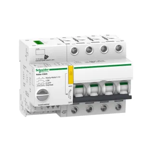 Schneider Electric A9C62425, Acti 9 Reflex iC60, 25 Amper, 4 Kutuplu, Entegre Kontrollü Otomatik Sigorta, 10 kA, Ti24 Haberleşmeli