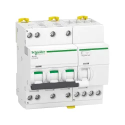Schneider Electric A9DE7732, Acti 9 iDPNa Vigi, 32 Amper, 300mA, AC Tip, Kaçak Akım Korumalı Otomatik Sigorta, 6 kA, 3 Faz+Nötr