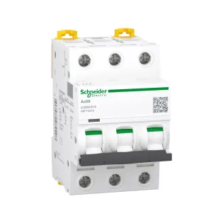 Schneider Electric A9F73316, Acti 9 iC60N, 16 Amper, 3 Kutuplu, B Tipi, Otomatik Sigorta, 6 kA, 3x16B