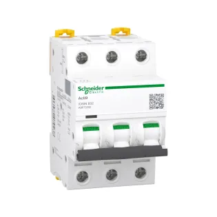 Schneider Electric A9F73332, Acti 9 iC60N, 32 Amper, 3 Kutuplu, B Tipi, Otomatik Sigorta, 6 kA, 3x32B