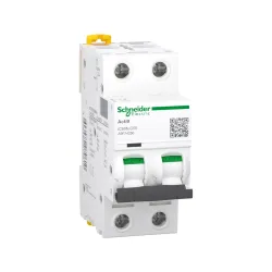 Schneider Electric A9F74250, Acti 9 iC60N, 50 Amper, 2 Kutuplu, C Tipi, Otomatik Sigorta, 6 kA, 2x50C