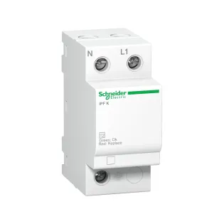 Schneider Electric A9L15692, Acti 9 iPF 20, AG Parafudr, 1 Kutup+Nötr, Tip 2, C Sınıfı, 20 kA