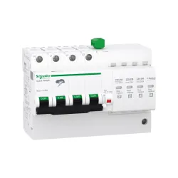 Schneider Electric A9L16297, Acti 9 iQuick PRD20r, Sigorta Korumalı AG Parafudr, 3 Kutup+Nötr, Tip 2, C Sınıfı, 20 kA