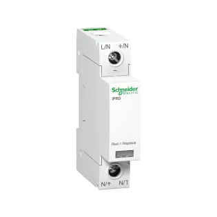 Schneider Electric A9L40101, Acti 9 iPRD40r, Kartuşlu Tip, AG Parafudr, 1 Kutup, Tip 2, C Sınıfı, 40 kA