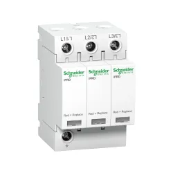 Schneider Electric A9L40300, Acti 9 iPRD40, Kartuşlu Tip, AG Parafudr, 3 Kutup, Tip 2, C Sınıfı, 40 kA