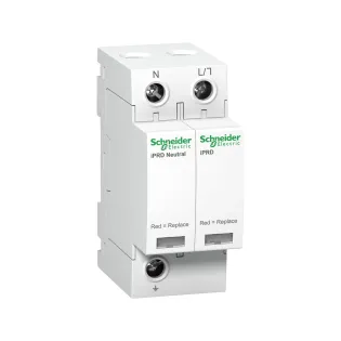Schneider Electric A9L40501, Acti 9 iPRD40r, Kartuşlu Tip, AG Parafudr, 1 Kutup+Nötr, Tip 2, C Sınıfı, 40 kA