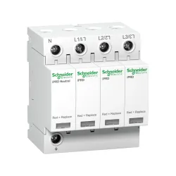 Schneider Electric A9L40601, Acti 9 iPRD40r, Kartuşlu Tip, AG Parafudr, 3 Kutup+Nötr, Tip 2, C Sınıfı, 40 kA