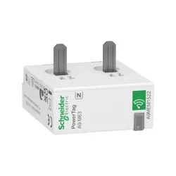 Schneider Electric A9MEM1522, Acti 9 PowerTag, 63 Amper, 2 Kutuplu, Wireless Enerji Sensörü, Alttan Montaj, Kablosuz