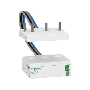 Schneider Electric A9MEM1572, Acti 9 PowerTag, 63 Amper, 4 Kutuplu, Wireless Enerji Sensörü, Alttan Montaj, Kablolu
