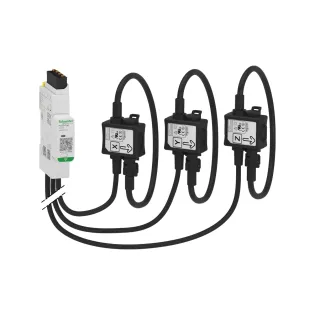 Schneider Electric A9MEM1592, Acti 9 PowerTag, 1000 Amper, 4 Kutuplu, Wireless Enerji Sensörü, Baraya Montaj