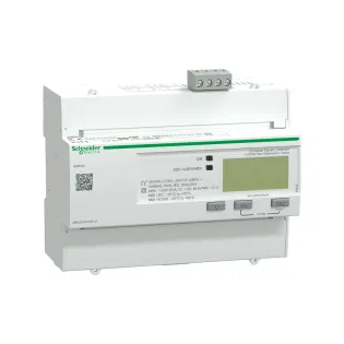 Schneider Electric A9MEM3355, Acti 9 iEM3000, 125 Amper, iEM3355, Enerji Ölçer, 1 Digital G/Ç, Modbus, Çoklu Tarife
