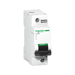 Schneider Electric A9N18359, Acti 9 C120N, 125 Amper, 1 Kutuplu, C Tipi, Otomatik Sigorta, 10 kA, 1x125C