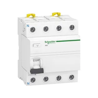 Schneider Electric A9R75425, Acti 9 iIDK, 25 Amper, 300mA, AC Tip, Kaçak Akım Koruma Rölesi, 4 Kutuplu (3 Faz+Nötr)