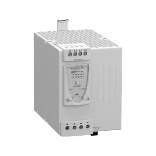 Schneider Electric ABL8WPS24200, Phaseo ABL7, 480 W, 20 Amper, 24 Volt DC, Ray Tipi Güç Kaynağı, Trifaze 380-500 Volt AC Giriş Gerilimi