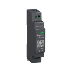 Schneider Electric ABLM1A24004, Phaseo ABL7, 10 W, 0.4 Amper, 24 Volt DC, Ray Tipi Güç Kaynağı, Monofaze 100-240 Volt AC Giriş Gerilimi